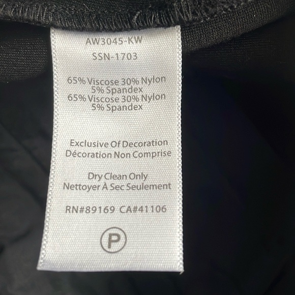 ATM Anthony Thomas Melillo Ponte Slim Pant Straight Leg Stretch Trouser Black, 4 - Picture 4 of 10